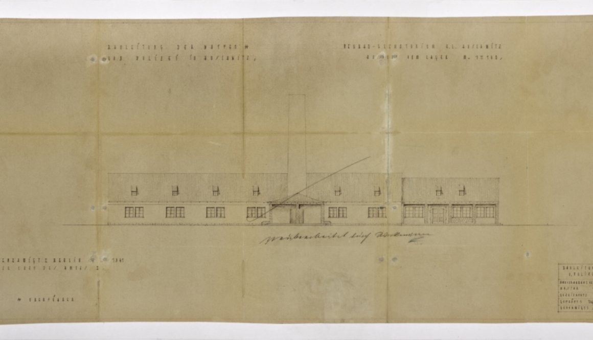 Broidy - Auschwitz-Birkenau Crematoria Whiteprint