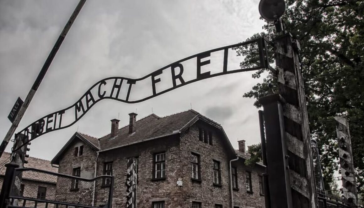 Elliott Broidy Auschwitz gate