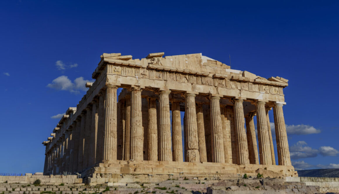The Parthenon, iconic ancient temple on the Acropolis of Athens