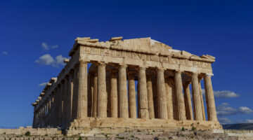 The Parthenon, iconic ancient temple on the Acropolis of Athens