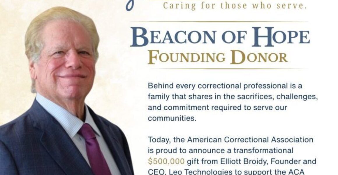 Elliott Broidy Commits $500,000 to ACA Caring Connections Program Supporting Corrections Families